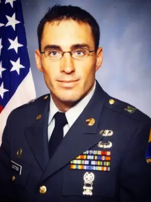 Jeff Lotter in U.S. Army Uniform